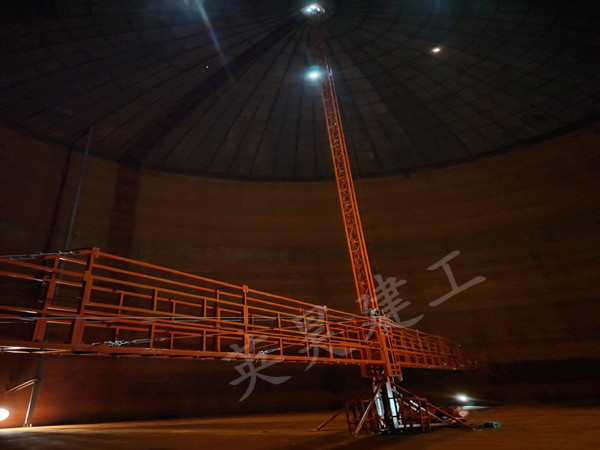 油罐內(nèi)壁防腐升降機